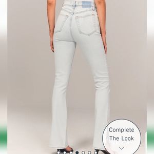 Abercrombie Ultra High Rise 90s Slim Straight Jean